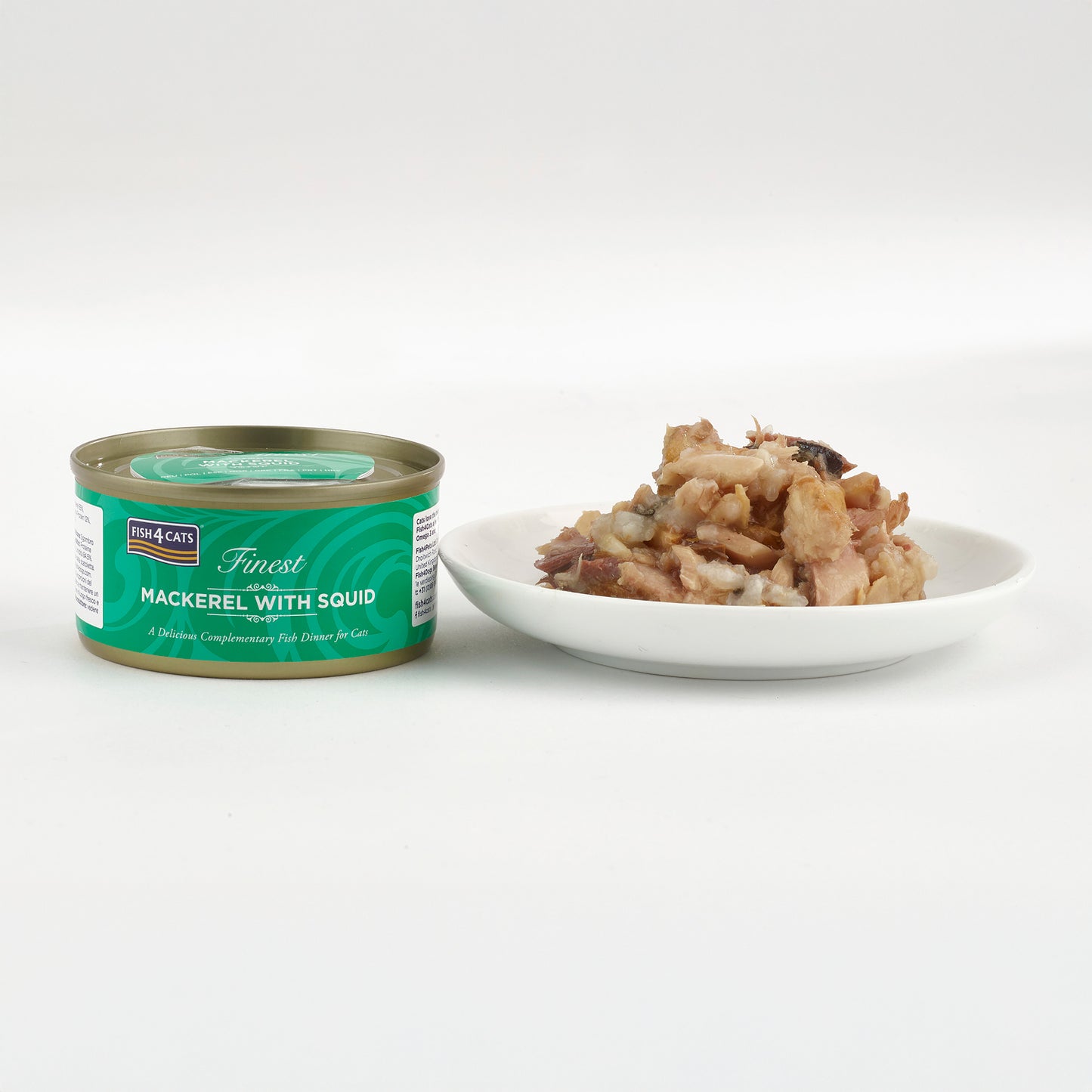 Fish4cats Filete Para Gato – Caballa Con Calamar 70 G (pack De 10)_1