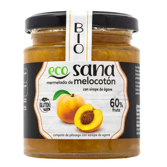 Mermelada De Melocotón Con Sirope De Ágave Bio 260 Gr_0