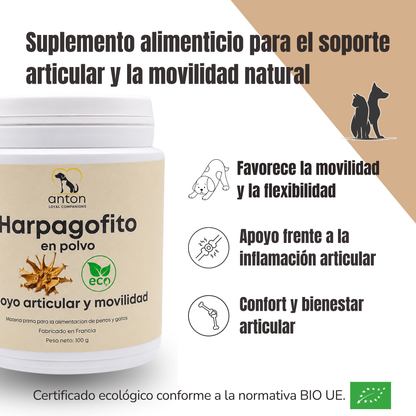 Harpagofito ECO para perros y gatos – Confort articular – 100 g_2