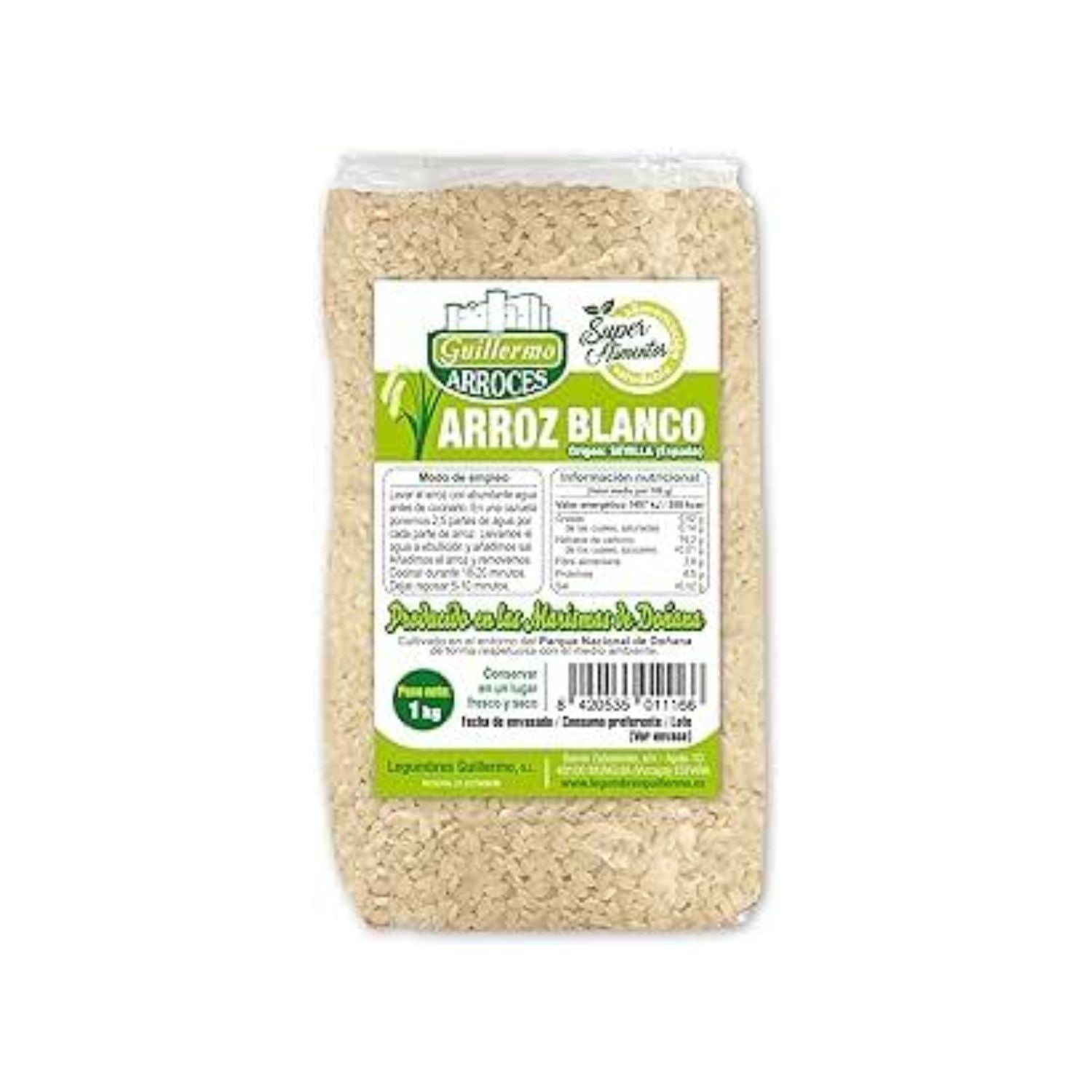 Arroz Blanco Redondo Marismas De Doñana - 1 Kg_0