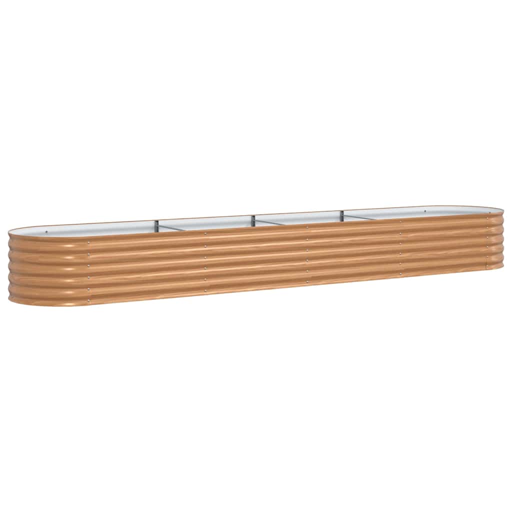 Cama Elevada Marrón 400 X 80 X 44 Cm Acero_0