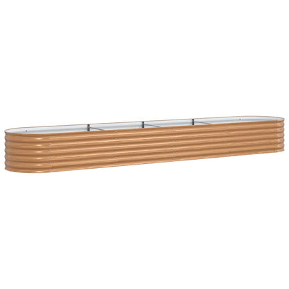 Cama Elevada Marrón 400 X 80 X 44 Cm Acero_0