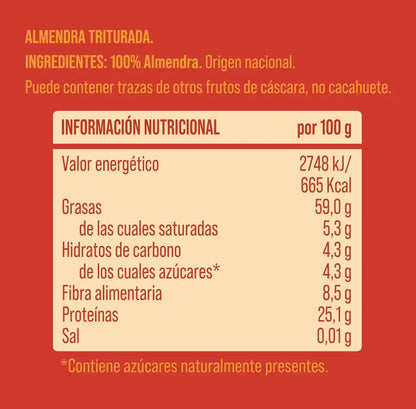 Crema 100% almendra crujiente The Nut Club 180g_1