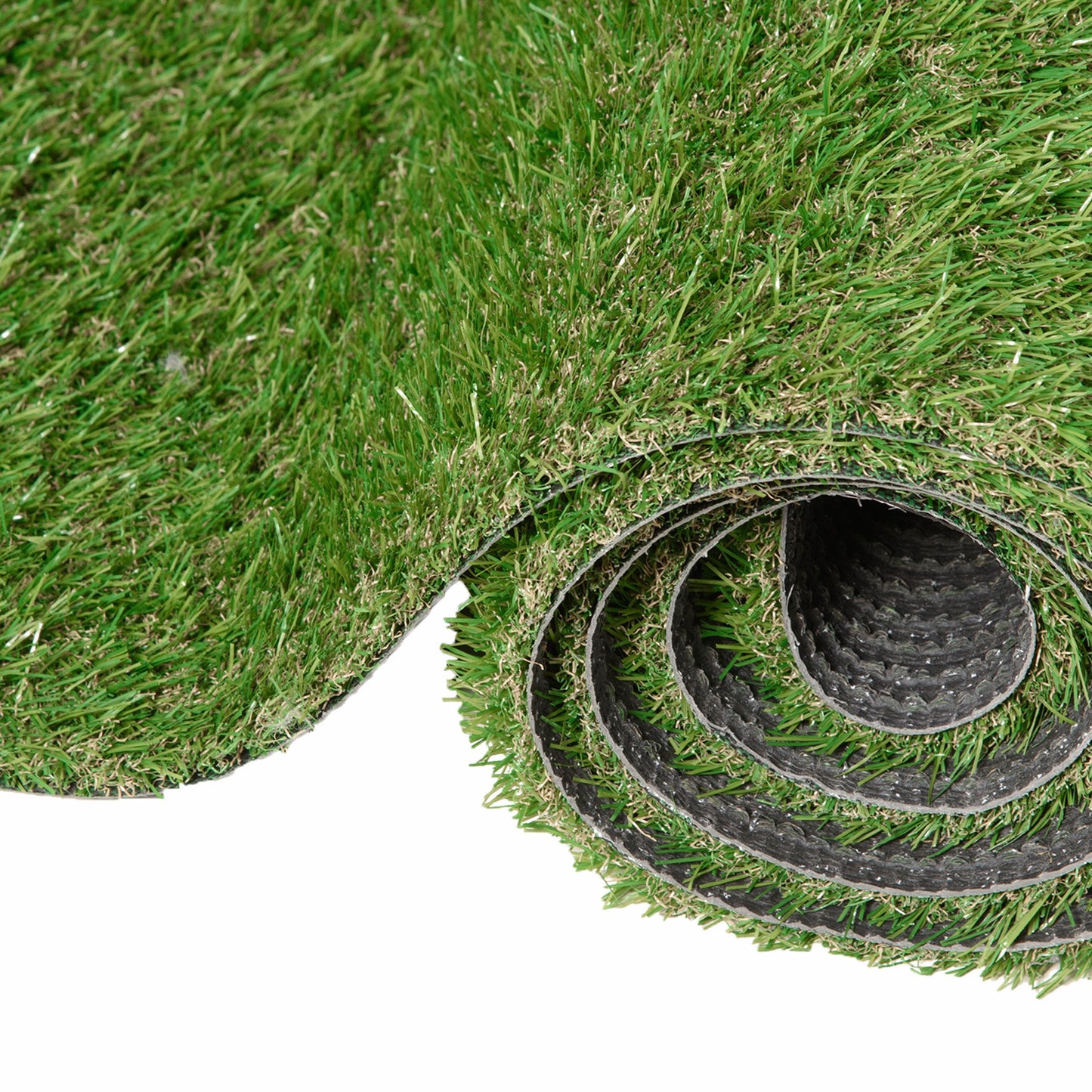 Outsunny Césped Artificial 3x1m Estera De Hierba Sintética Para Jardín Terraza_3