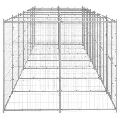 Perrera De Exterior De Acero Galvanizado 16,94 M²_2