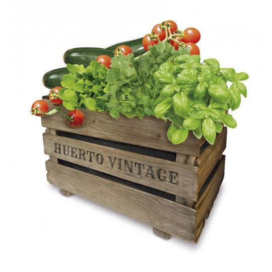 Kit Huerto Urbano Vintage Eco Cultiva en Casa Fácil Batlle