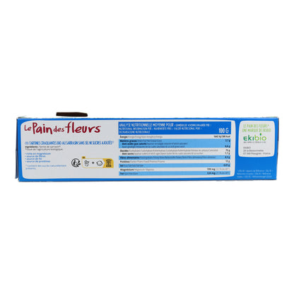 Tostadas Crujientes Crakers de Trigo Sarraceno sin sal sin gluten BIO Le Pain de Fleurs 300 g