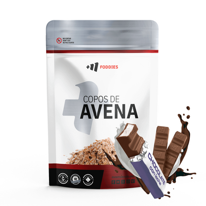 Copos De Avena Con Sabor - 800g - Chocolate Con Leche - Alimentación Saludable - Masmusculo_0