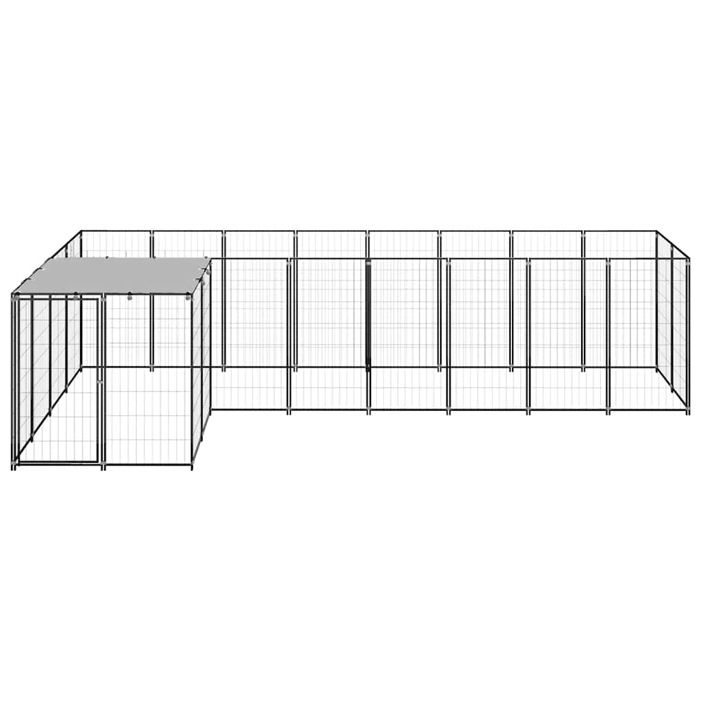 Perrera Negra 6,05 M² Acero_2