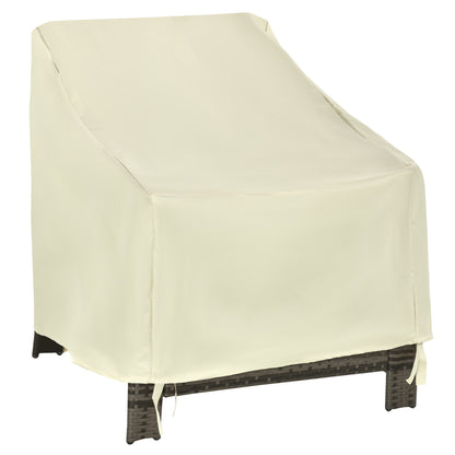 Outsunny Funda Protectora Para Sillas Cubierta Mueble Sillón Impermeable_0