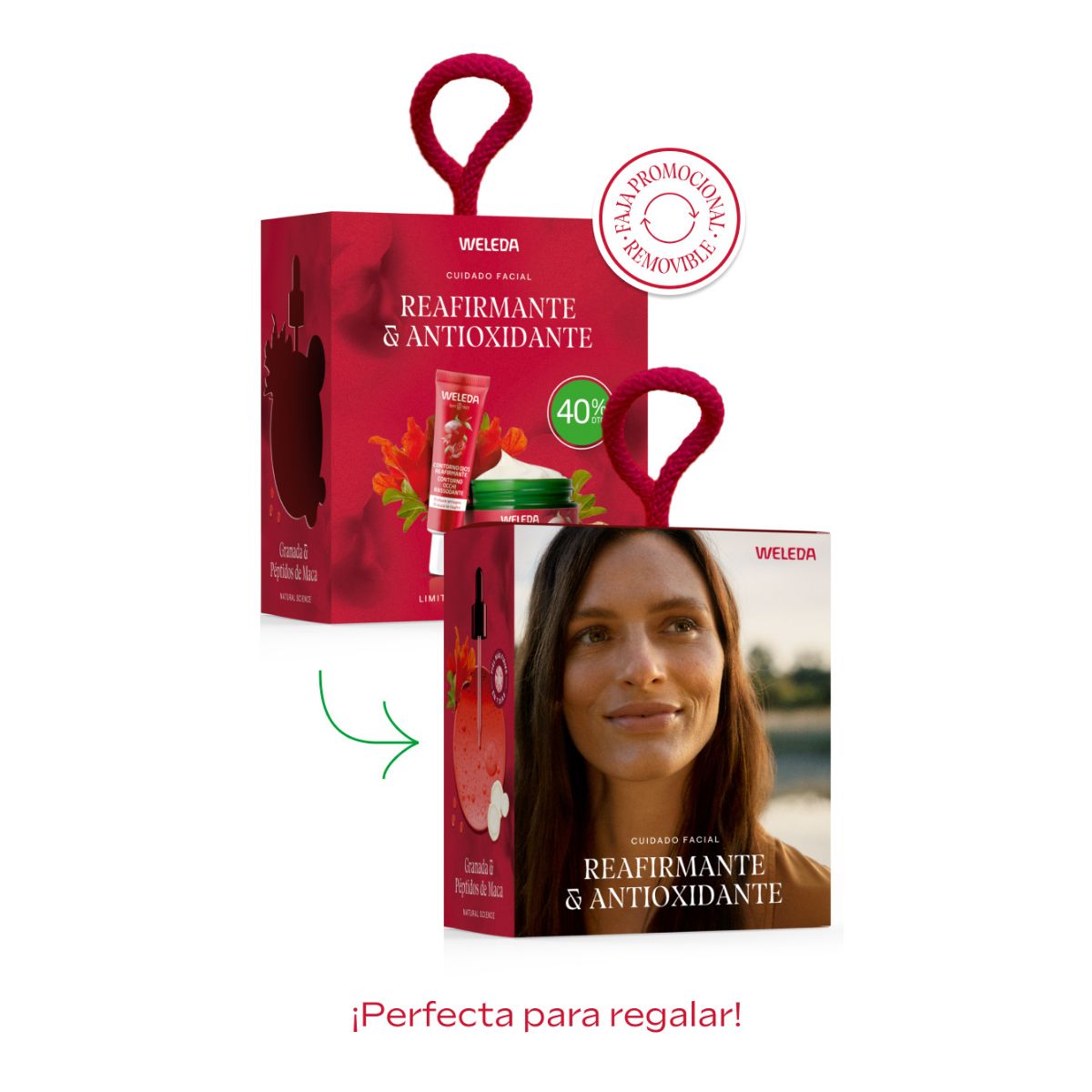 WELEDA Contorno de Ojos + Crema de Día (40% Dto) 12ml + 40ml