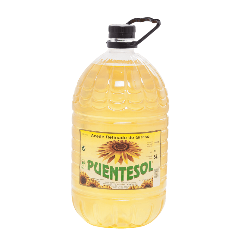 Puentesol Refinado De Girasol 5 L Pet_0