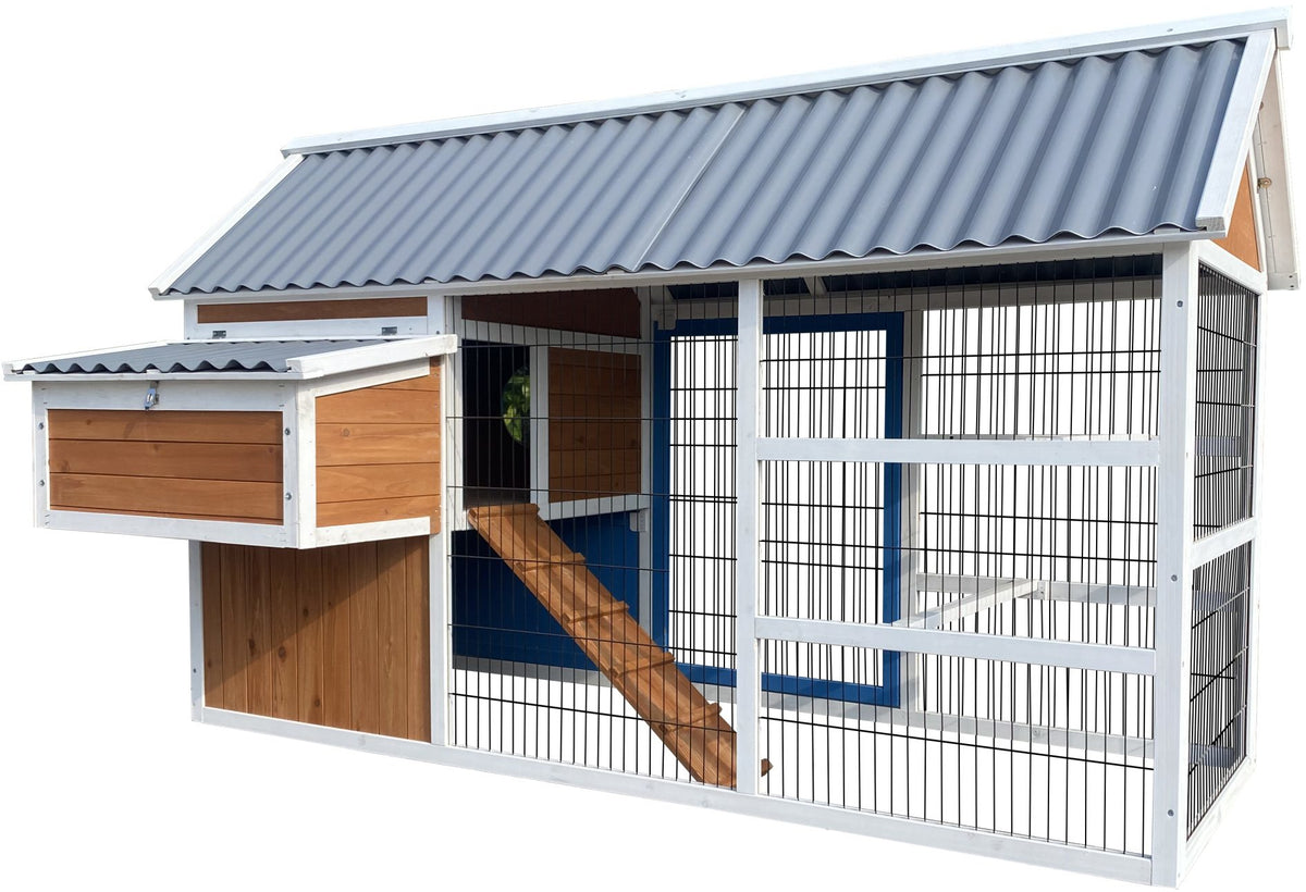 Caseta Aves Modelo Viena Gaun - 200 X 80 X 120 Cm_0