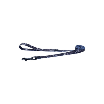 Correa Para Perro, Modelo Fusion De Rogz, Estampado Graffiti Negro. Talla S (8-14kg)_1