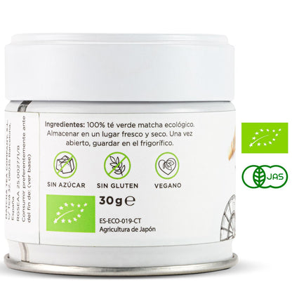 Té Matcha Ceremonial 100% ecológico Matcha &amp; CO 30 g
