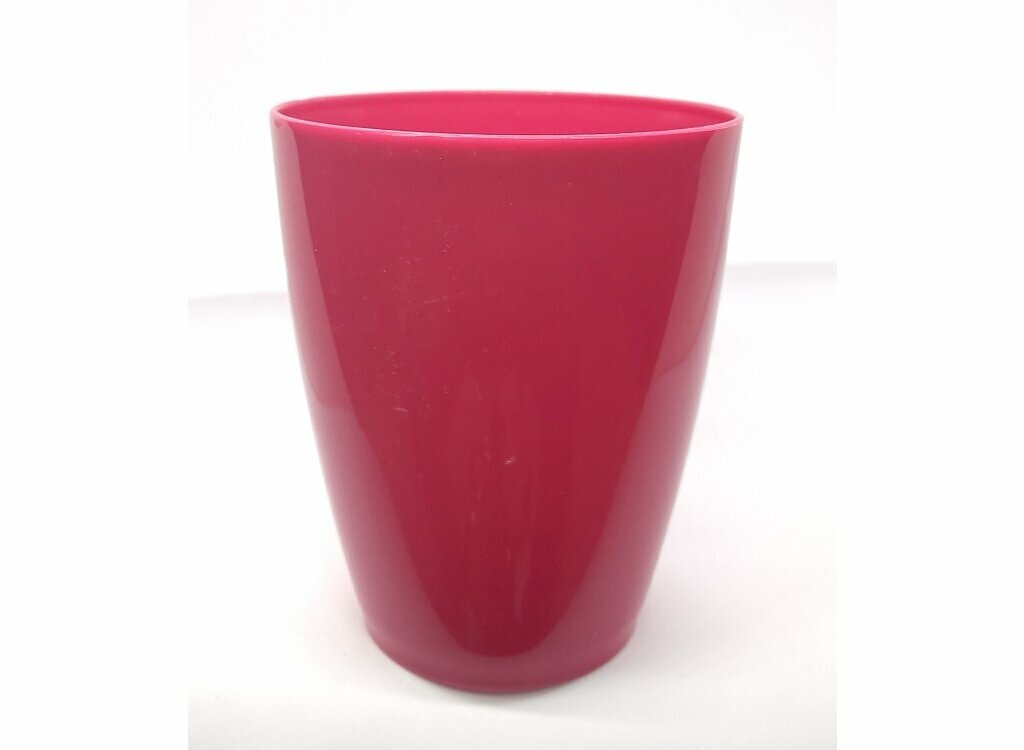Macetero Fucsia De Plástico Para Orquídea 12,7cm_0