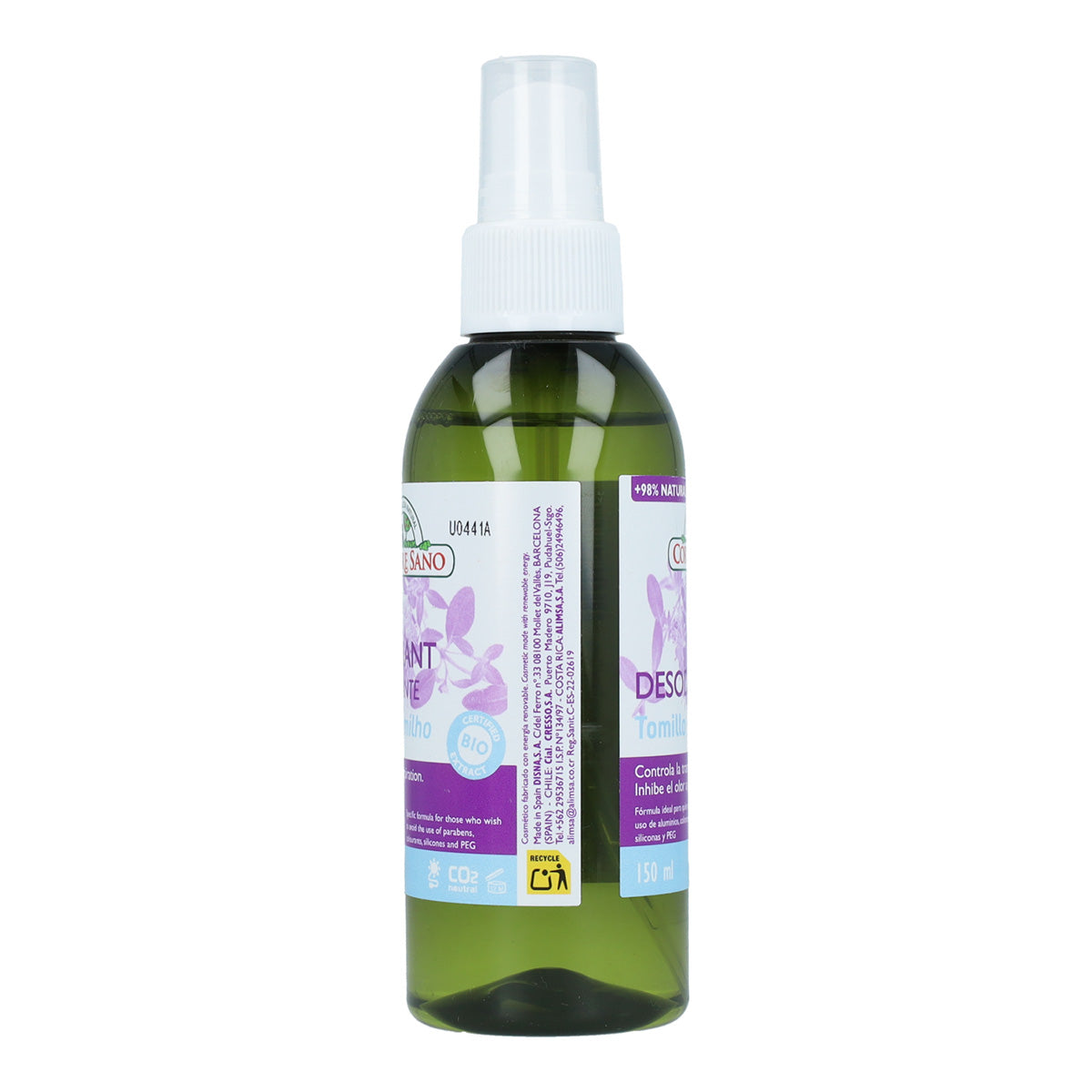 Desodorante tomillo Corpore Sano 150 ml