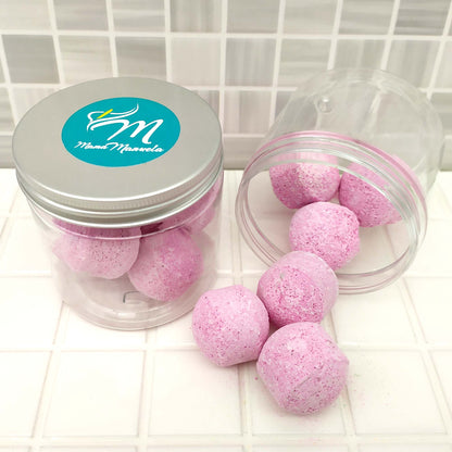 Tarro 7 Mini Bombas Efervescentes Manicura Y Pedicura - Ablandan Durezas, Uñas Y Cutículas - Aroma Fruta De La Pasión_1