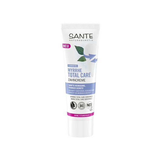 Dentífrico mirra sin fluor Sante 75 ml