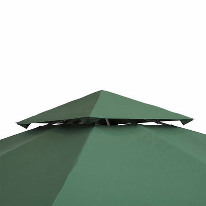 Techo Reemplazo Para Carpa Outsunny Verde 300x300 Cm_3