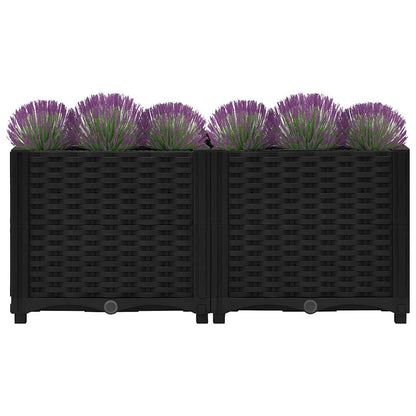 Jardinera Elevada 80x40x38 Cm Polipropileno_2