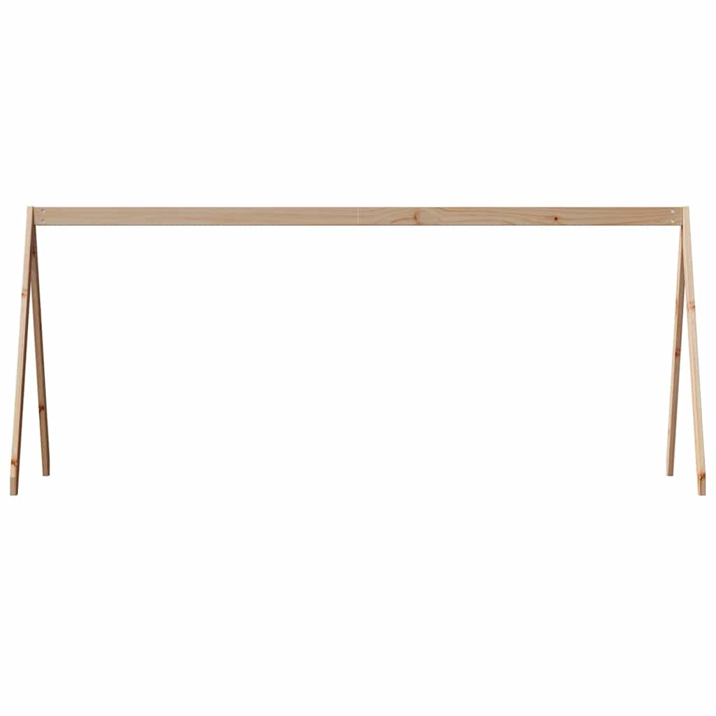 Techo De Cama Infantil Madera Maciza Pino 209x85,5x88 Cm_3
