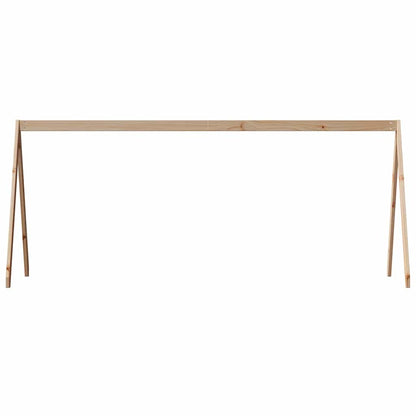 Techo De Cama Infantil Madera Maciza Pino 209x85,5x88 Cm_3