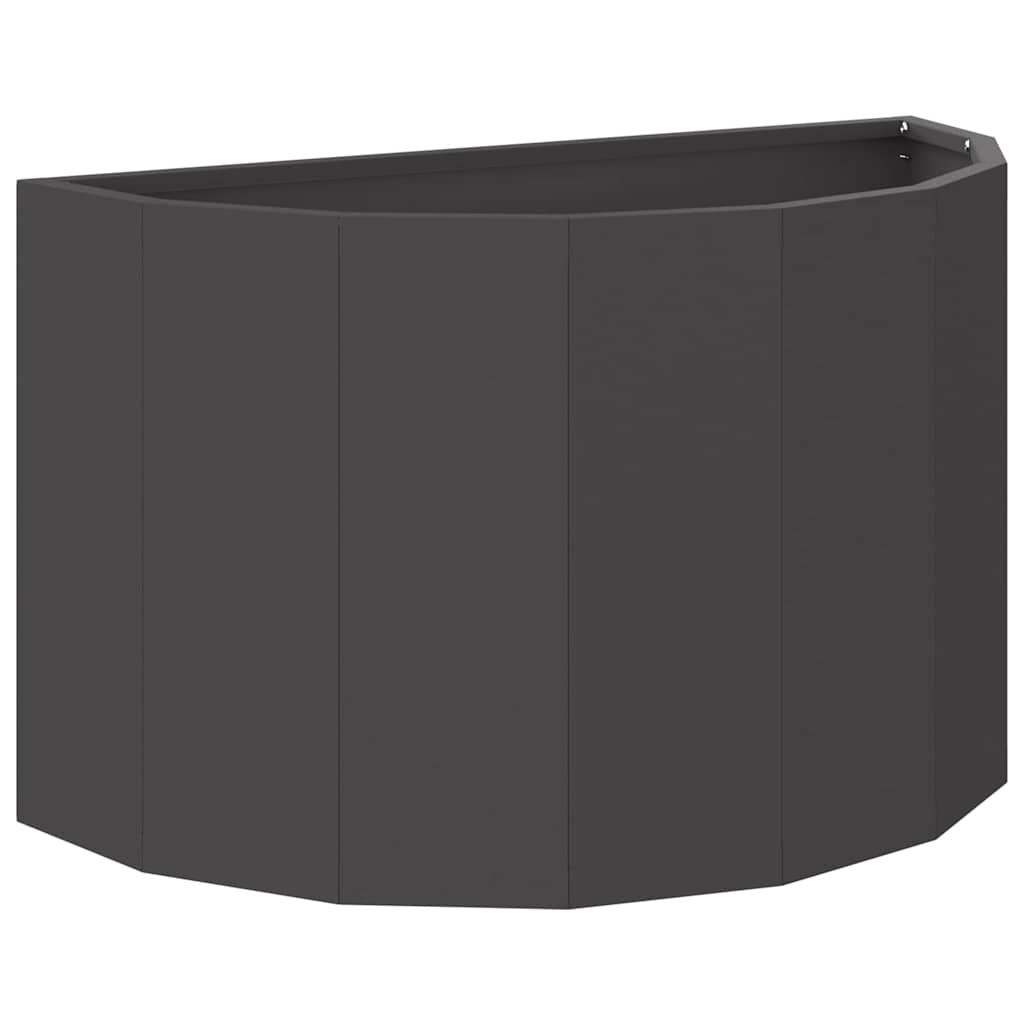 Jardinera Negro 60 X 30 X 35 Cm Acero_0