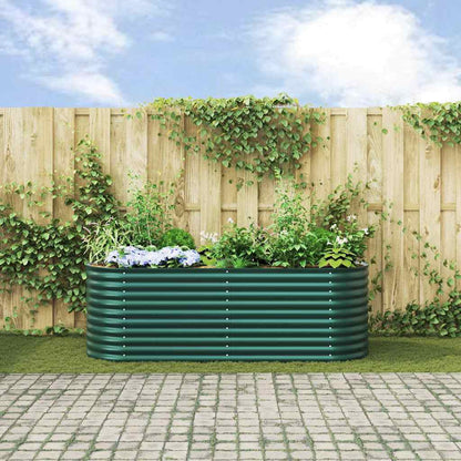 Cama Elevada Verde 240 X 80 X 81 Cm Acero_3