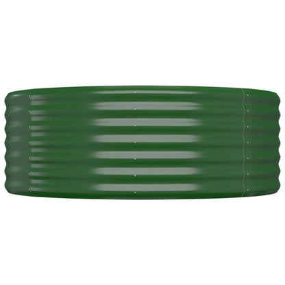 Jardinera Arriate Acero Galvanizado Verde 322x100x36 Cm_3