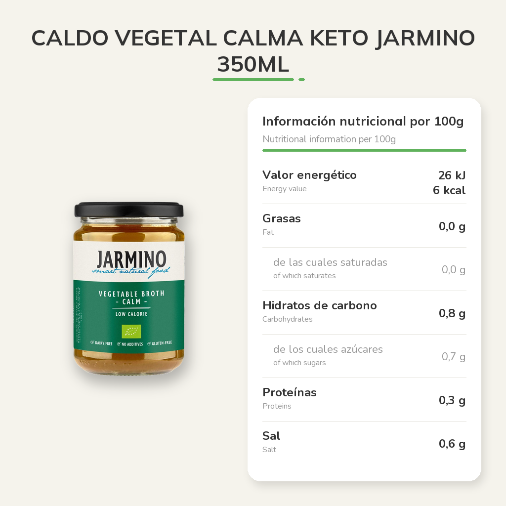 Información nutricional