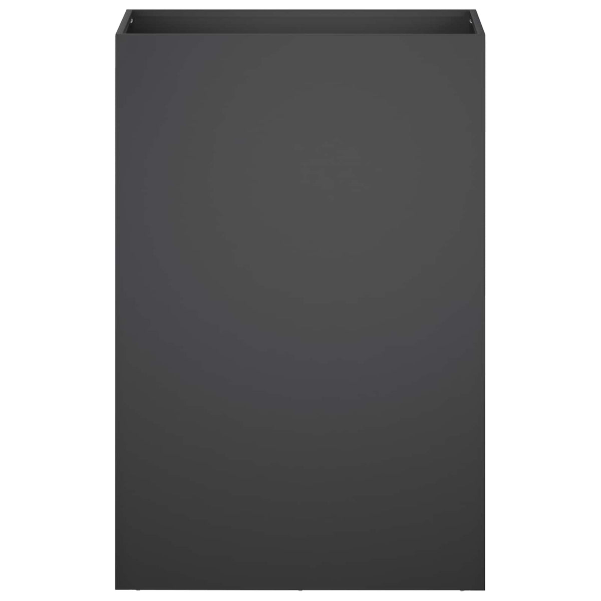 Macetero De Jardín Negro 50 X 40 X 75 Cm Acero Laminado En Frío_2