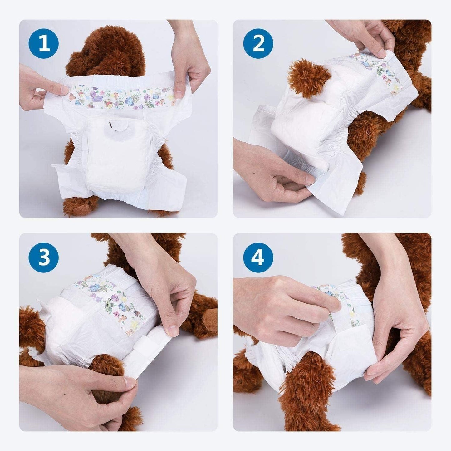 Pañales para perro Hembra XL Nobleza 12 ud