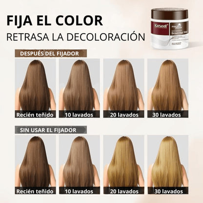 Mascarilla Pigmentante Marrón Karseell 500 ml