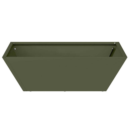 Maceta Para Jardín Verde Oliva 50 X 50 X 15 Cm_5