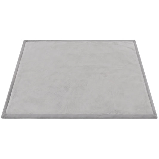 Tapete Infantil Aiyaplay Espuma, Franela Cinzento Claro 180x150x3 Cm_0