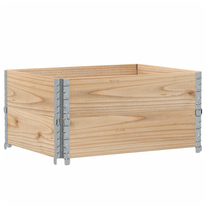 Jardinera De Madera Maciza De Pino 80x60 Cm_0