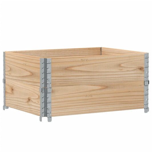 Jardinera De Madera Maciza De Pino 80x60 Cm_0