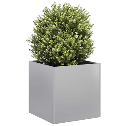 Jardinera 40x40x40 Cm De Acero Galvanizado_1