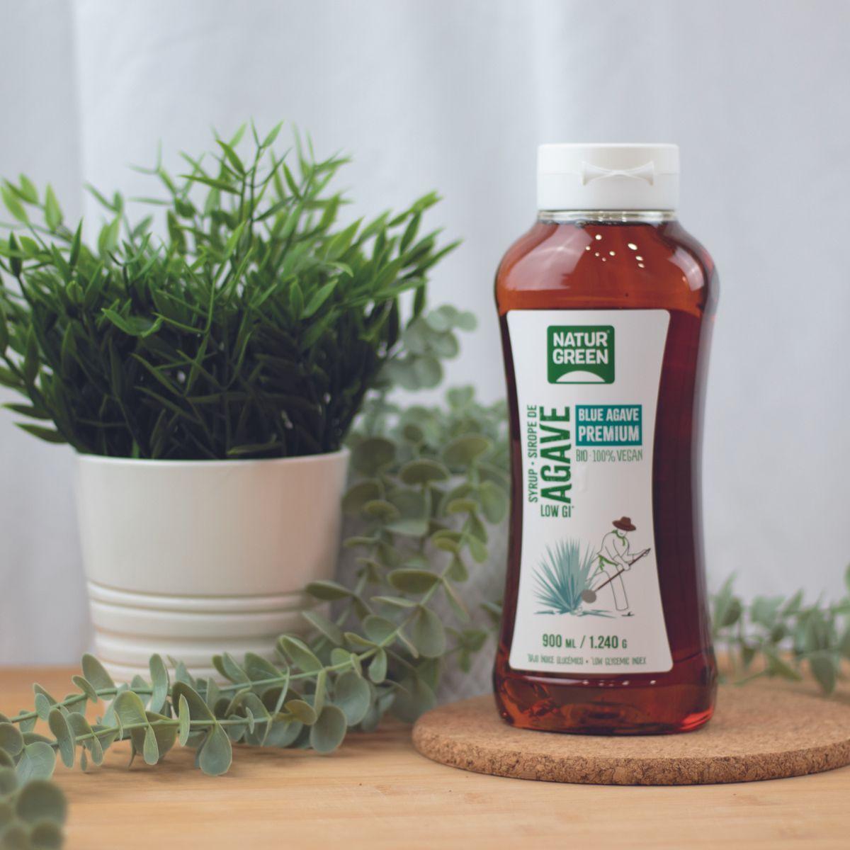 Pack 2 uds Sirope de Ágave Premium Naturgreen 2 uds de 900 gr