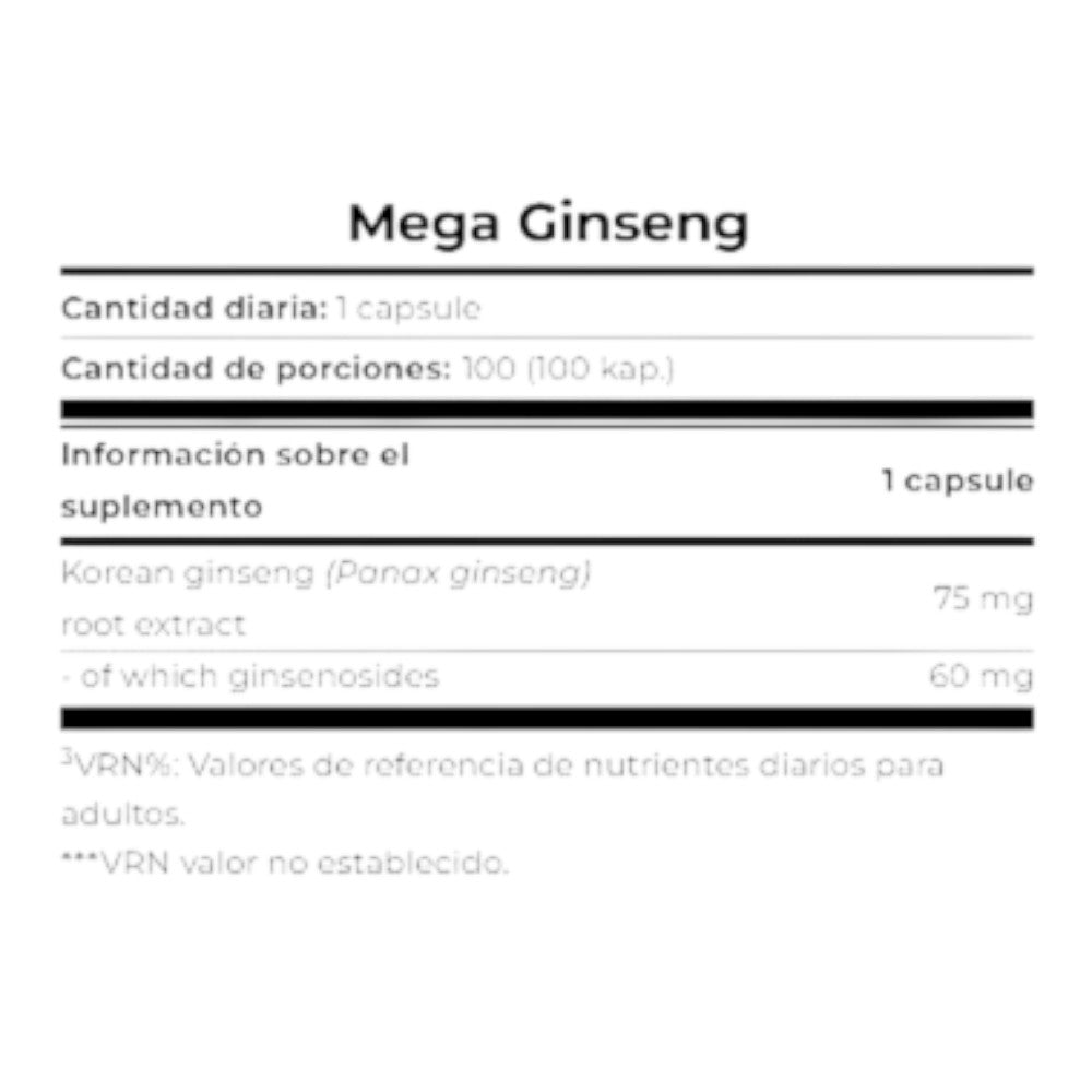 Mega Ginseng 100 Caps_1