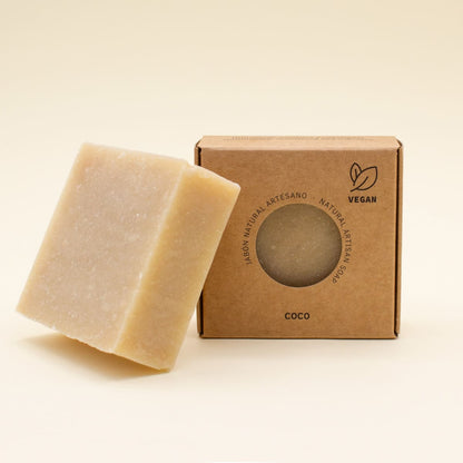Jabón Natural Artesano de Coco Labnatur 100 g | Purifica e Hidrata | Piel Normal o Mixta | Vegano_2