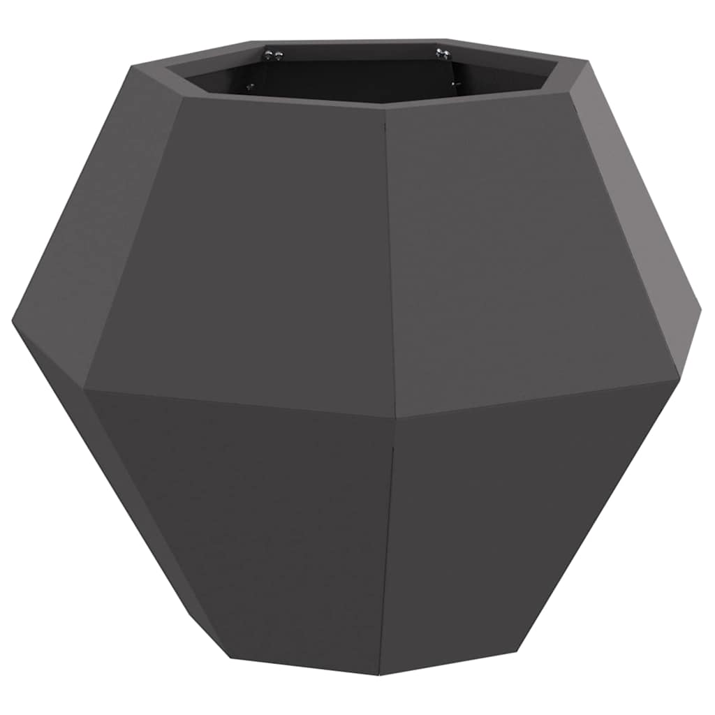 Jardinera Negro 50 X 50 X 40 Cm Acero_0