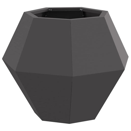 Jardinera Negro 50 X 50 X 40 Cm Acero_0