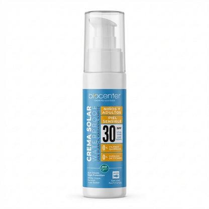 Spray solar alta protección UVA SPF 30 ecológica, vegana, sin nanopartículas 100 ml