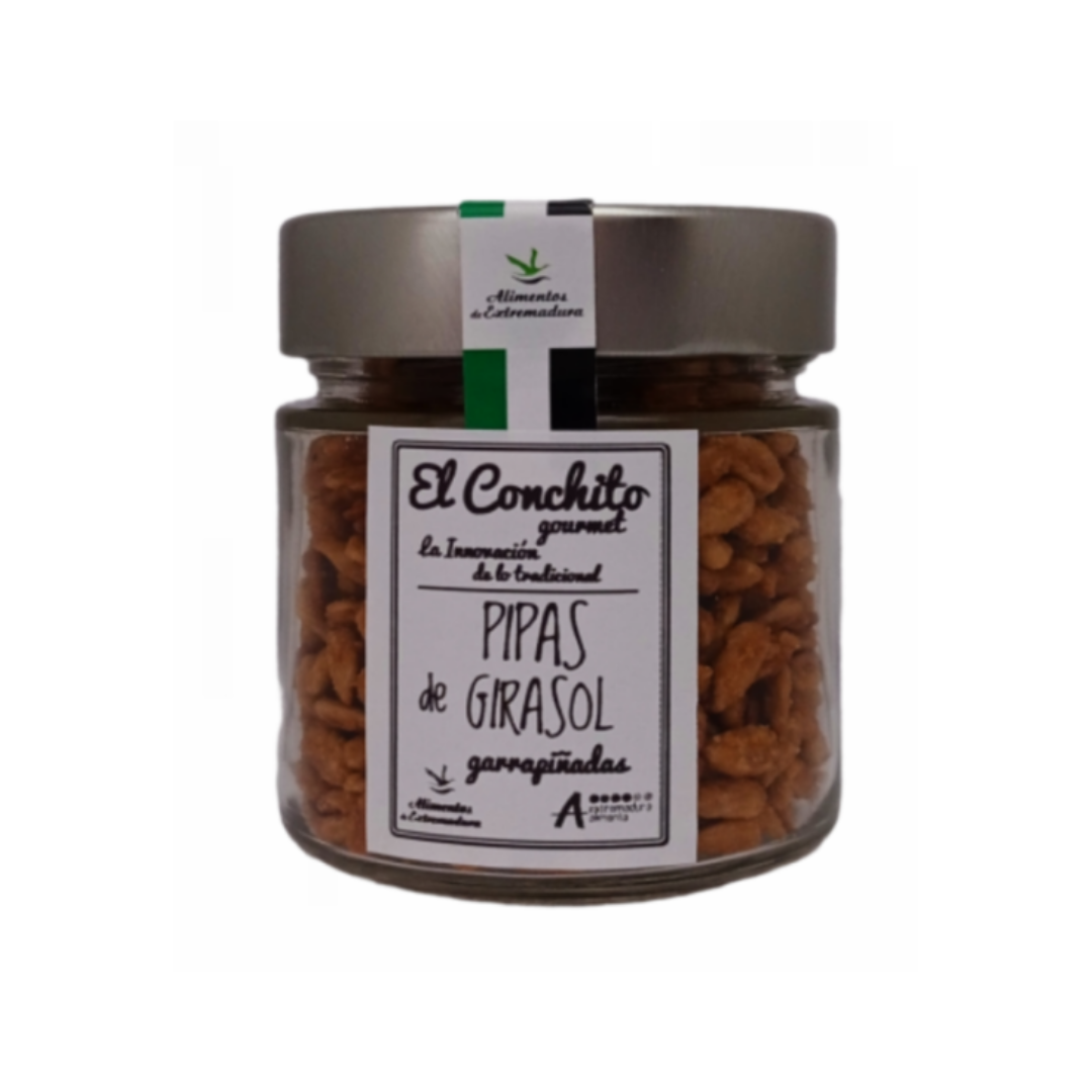 Pipas Garrapiñadas Tarro De Cristal 100 G_0