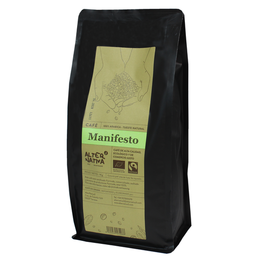 Café en Grano Manifiesto BioArábica BIO Alternativa 1Kg