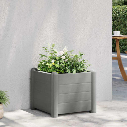 Arriate De Jardín Pp Gris Piedra 43x43x35 Cm_1