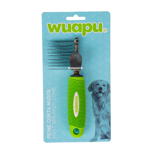 Peine Corta Nudos Wuapu, Corta Nudos Lateral Que Facilita Deshacer Nudos Del Pelo Del Perro_0