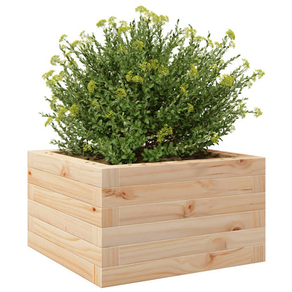 Jardinera De Madera Maciza De Pino 40x40x23 Cm_3